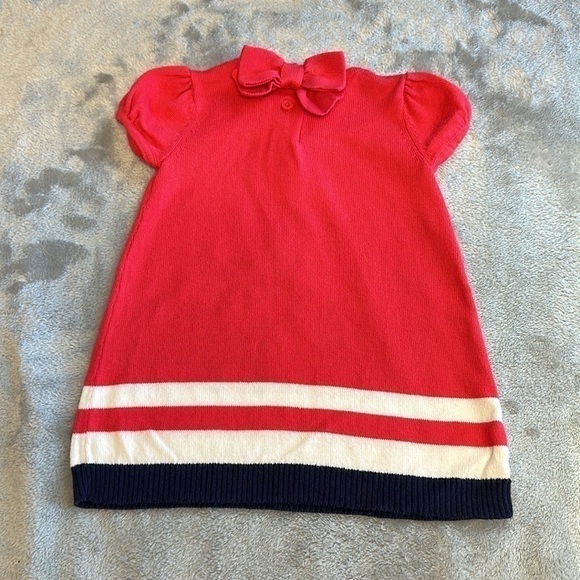 Gymboree - Red knit puppy sweater dress. Size 6-12 months - Picture 3 of 3